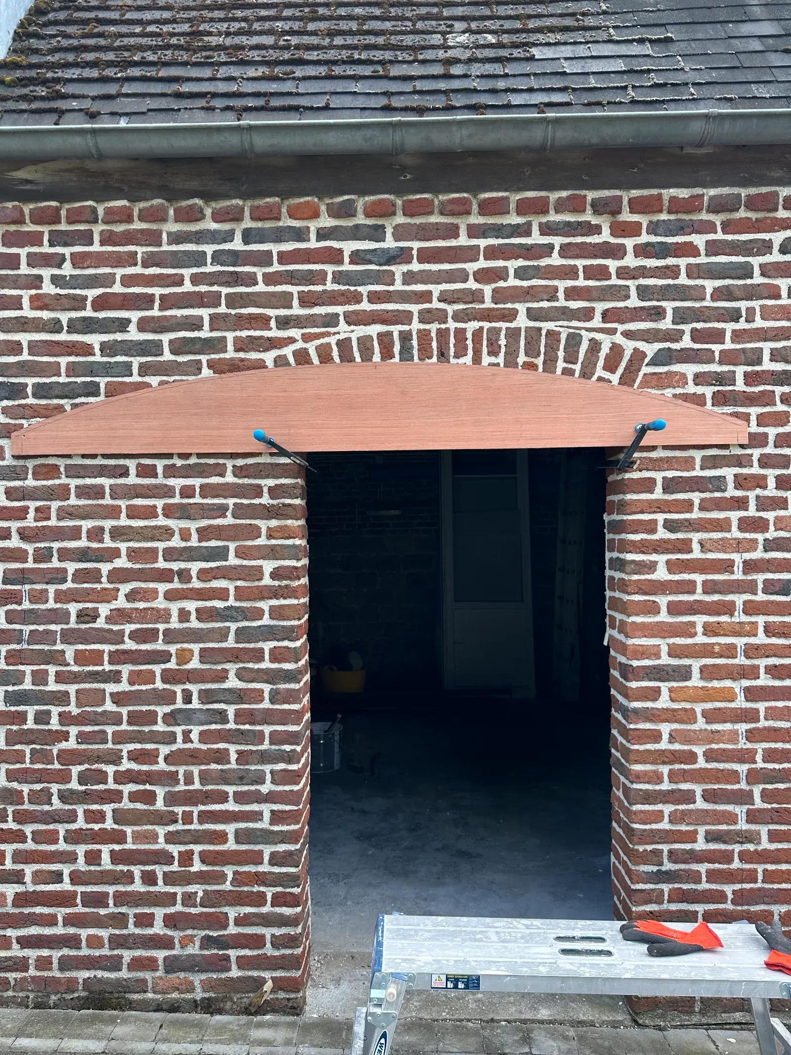 Ouverture de mur — avant