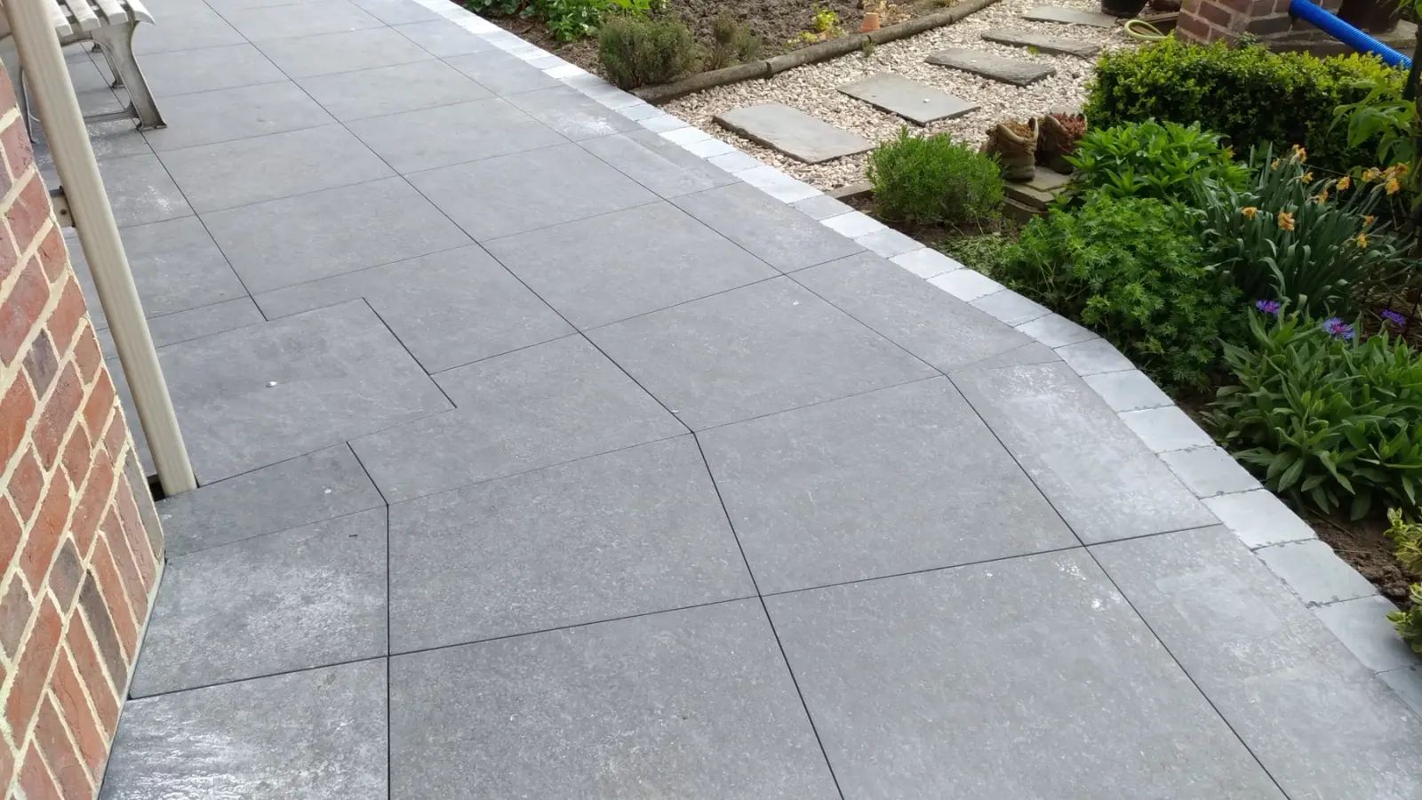 Terrasse bois extérieure à Arras